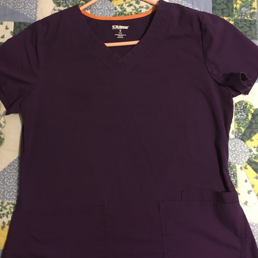 Purple scrub set